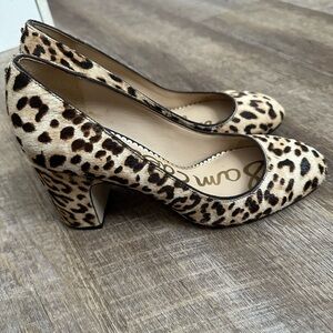 Sam Edelman Animal Print Heels